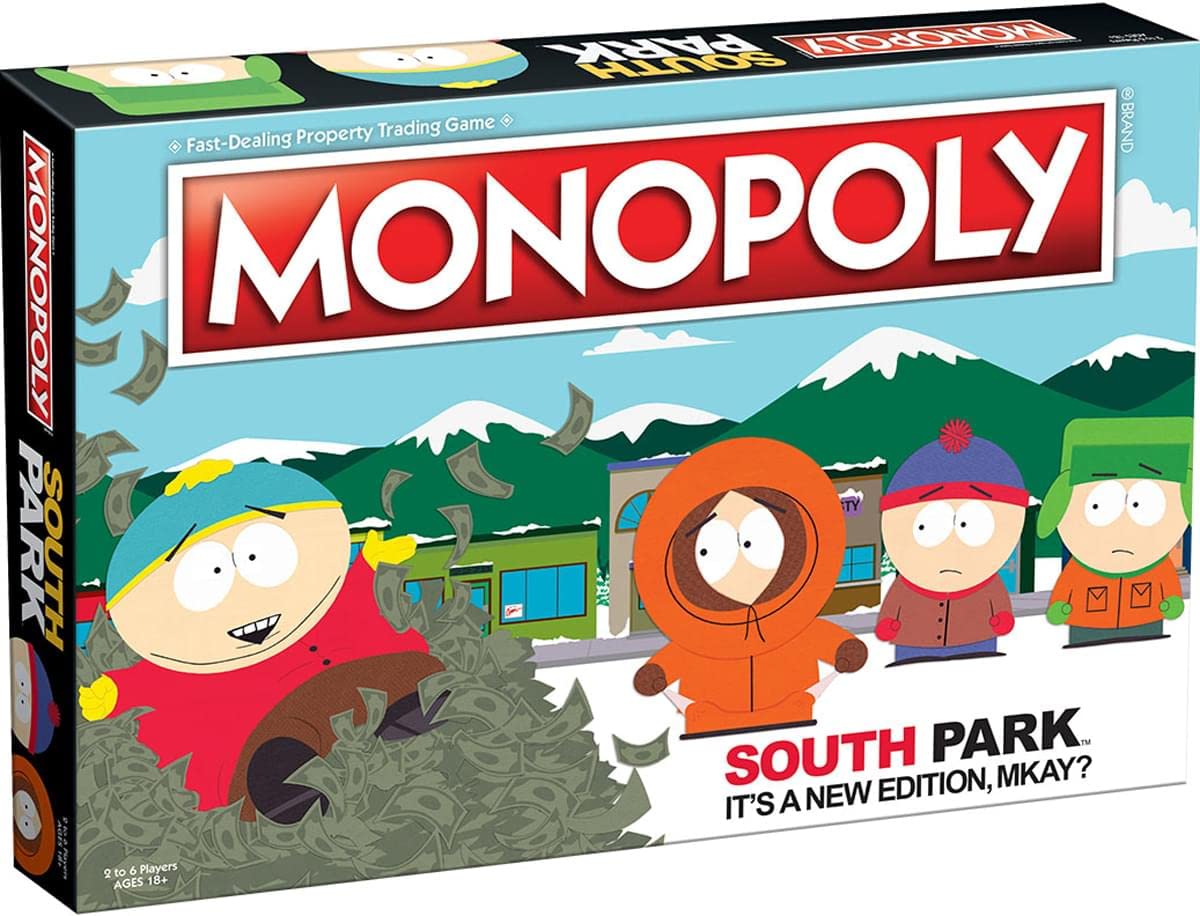 Foto 3 | Juego de Mesa Monopoly South Park Comedy Central para 2-6 Jugadores - Venta Internacional