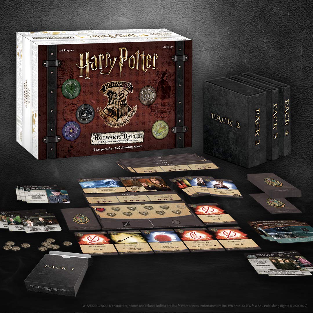 Foto 3 pulgar | Juego de Cartas Usaopoly Harry Potter Hogwarts Battle - Venta Internacional