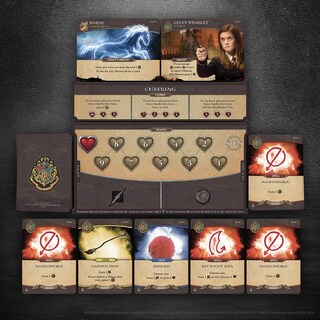 Foto 3 | Juego de Cartas Usaopoly Harry Potter Hogwarts Battle - Venta Internacional