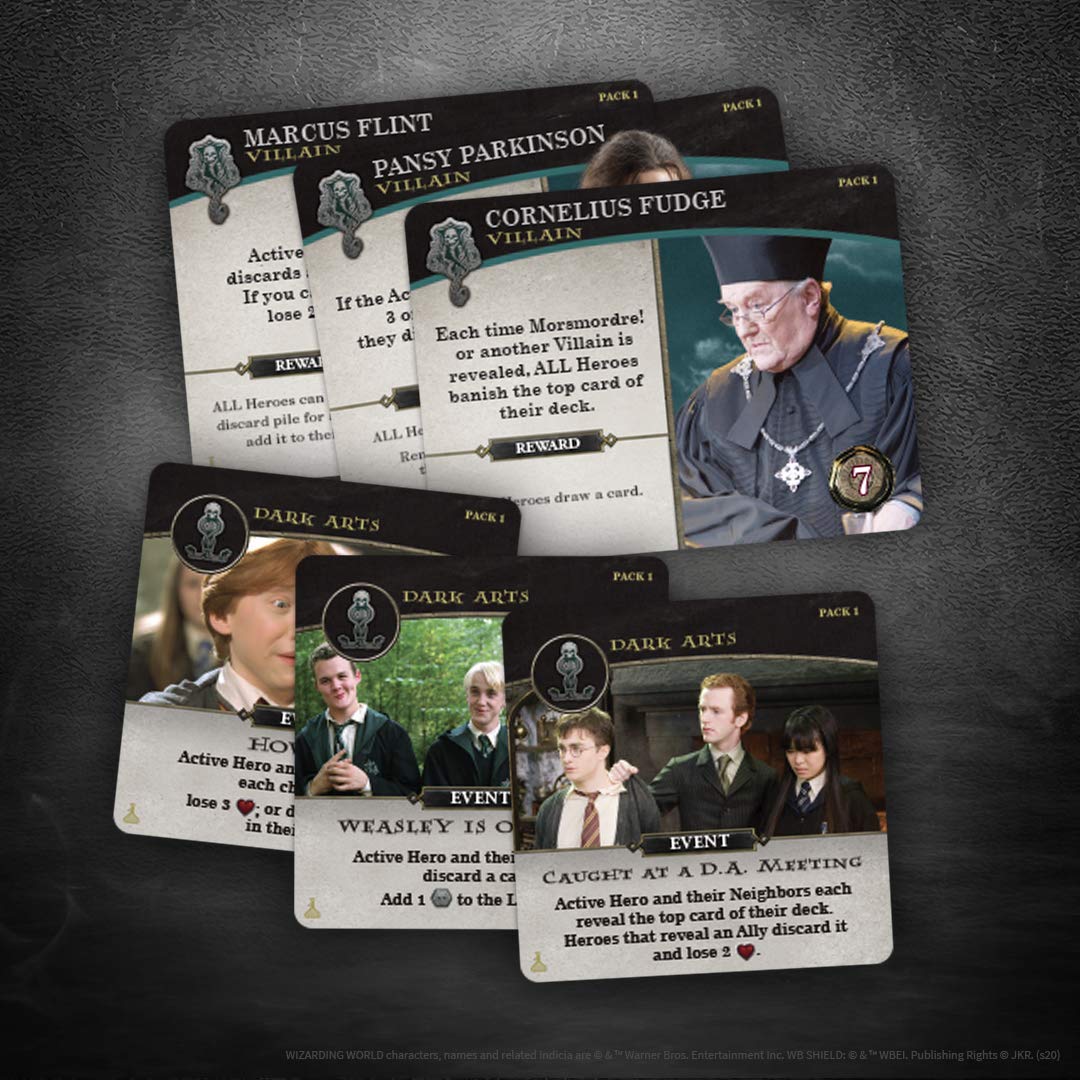 Foto 5 | Juego de Cartas Usaopoly Harry Potter Hogwarts Battle - Venta Internacional