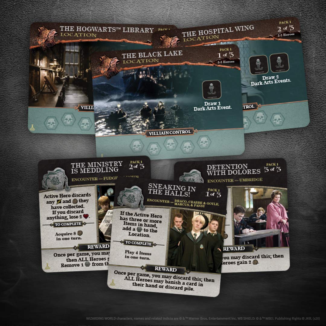 Foto 7 pulgar | Juego de Cartas Usaopoly Harry Potter Hogwarts Battle - Venta Internacional