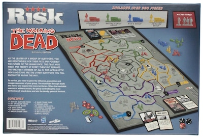 Foto 6 | Juego de Mesa Usaopoly The Walking Dead Risk Comic Edition - Venta Internacional