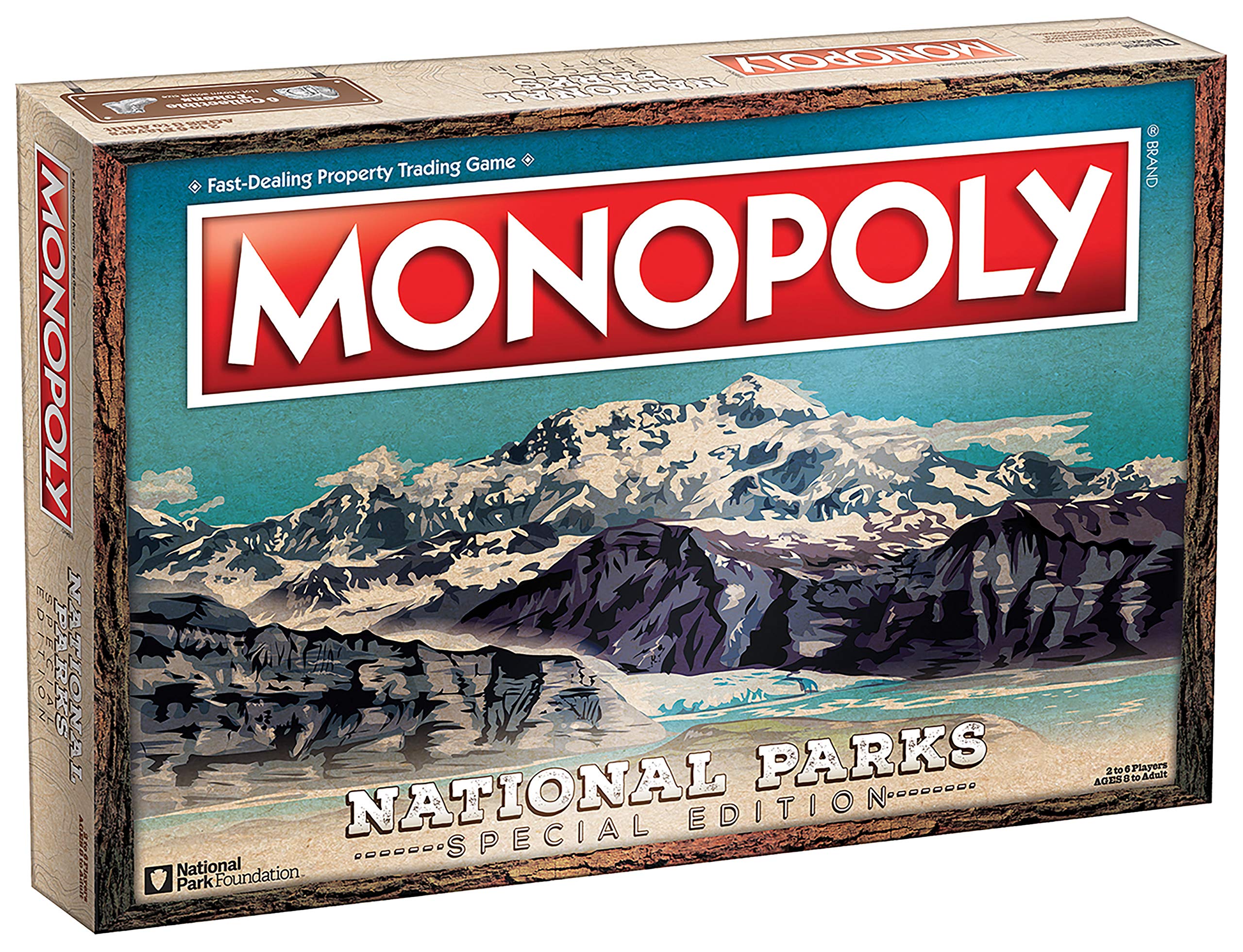 Foto 2 pulgar | Juego de Mesa Usaopoly Monopoly National Parks Edición 2020 - Venta Internacional