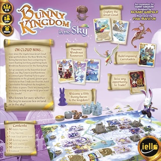 Foto 5 | Juego de Mesa Iello Bunny Kingdom In The Sky 2-5 Jugadores 14+ - Venta Internacional