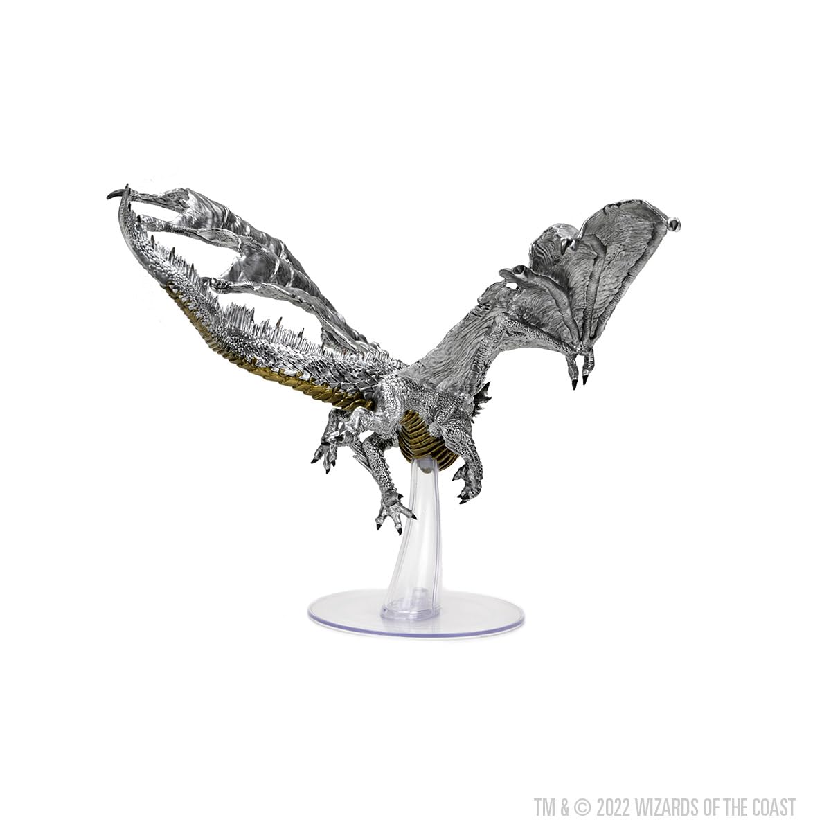 Foto 8 pulgar | Figura Wizkids D&d Icons Of The Realms Silver Dragon Adult - Venta Internacional