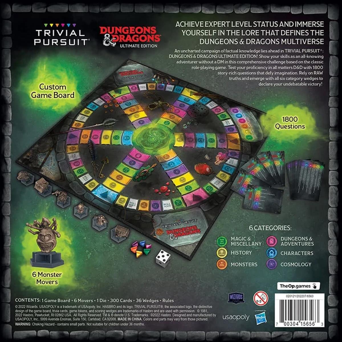 Foto 5 pulgar | Juego de Mesa Trivial Pursuit Dungeons & Dragons Ultimate Ed - Venta Internacional