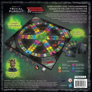 Foto 4 | Juego de Mesa Trivial Pursuit Dungeons & Dragons Ultimate Ed - Venta Internacional