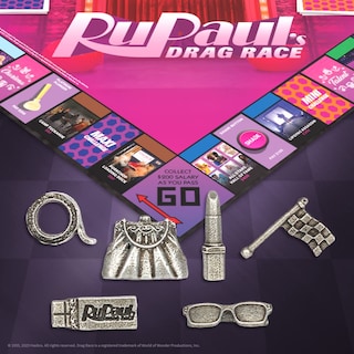 Foto 2 | Juego de Mesa Usaopoly Monopoly Rupaul's Drag Race para 6 Jugadores - Venta Internacional