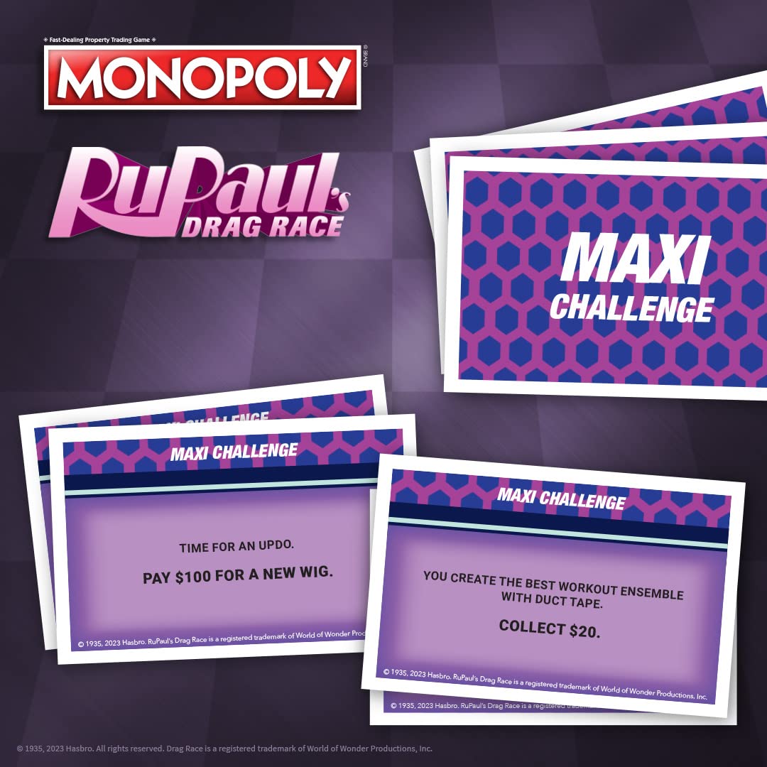 Foto 5 pulgar | Juego de Mesa Usaopoly Monopoly Rupaul's Drag Race para 6 Jugadores - Venta Internacional