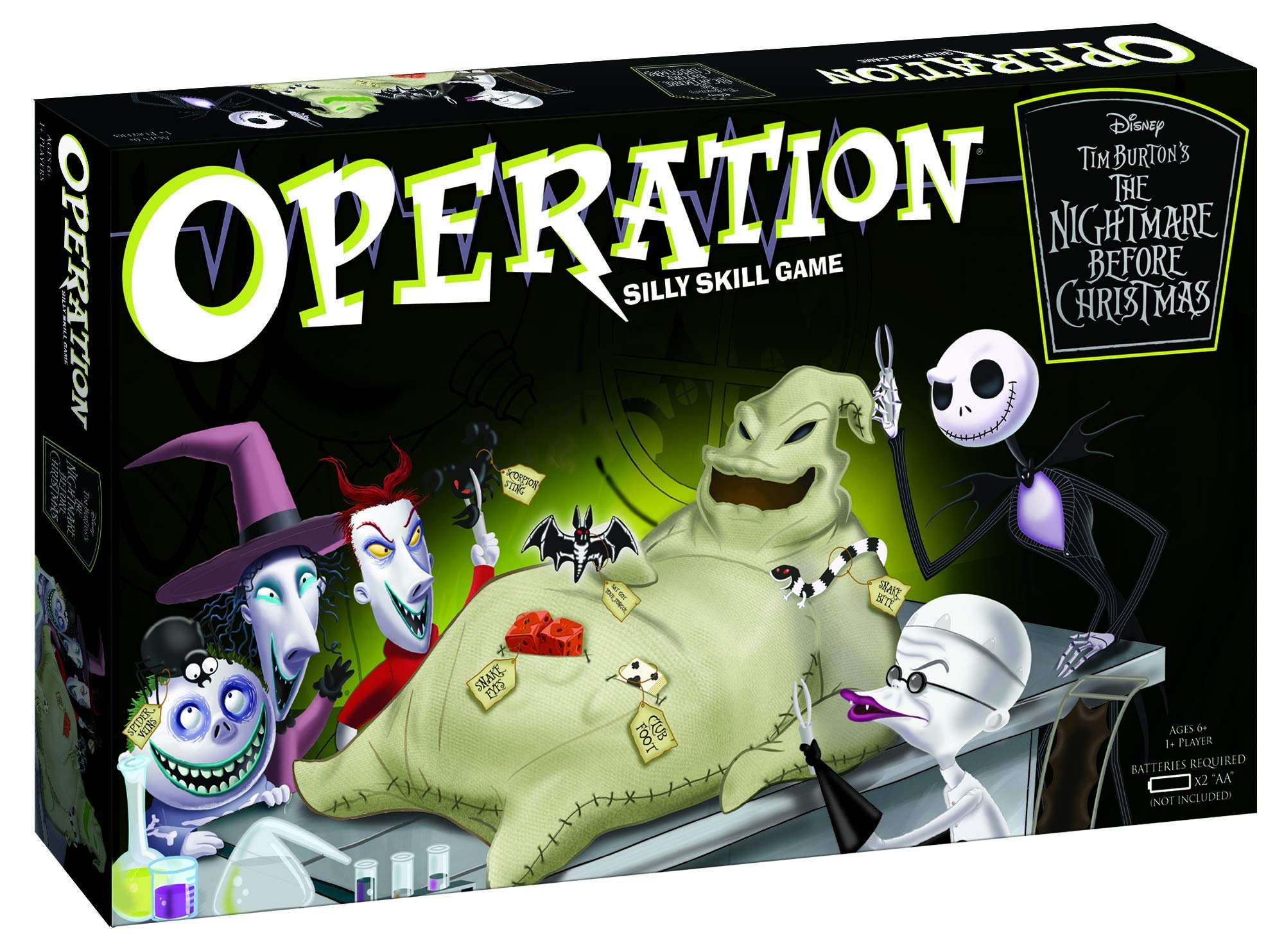 Foto 2 pulgar | Juego de Mesa Usaopoly Operation Disney The Nightmare Before Christmas - Venta Internacional