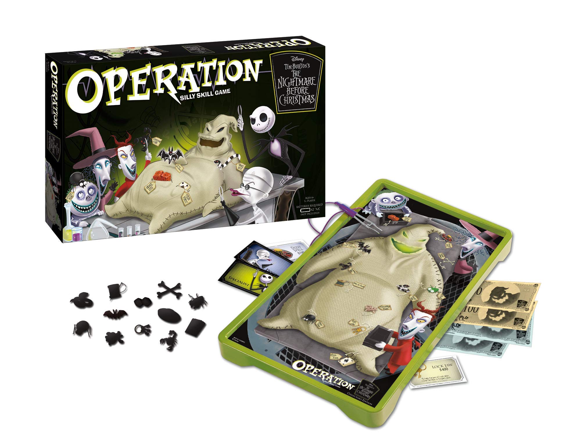 Foto 3 pulgar | Juego de Mesa Usaopoly Operation Disney The Nightmare Before Christmas - Venta Internacional