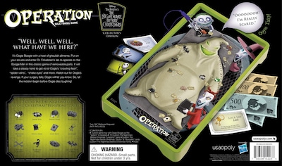 Foto 3 | Juego de Mesa Usaopoly Operation Disney The Nightmare Before Christmas - Venta Internacional