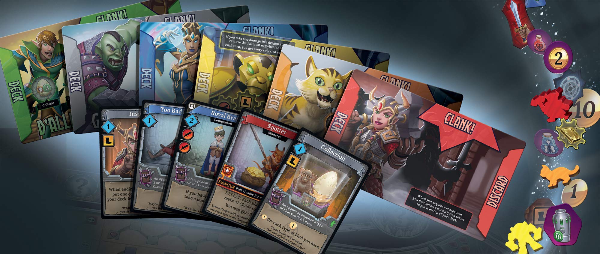 Foto 4 pulgar | Juego de Mesa Renegade Game Studios Clank! Fiesta de Aventuras para hasta 6 Jugadores