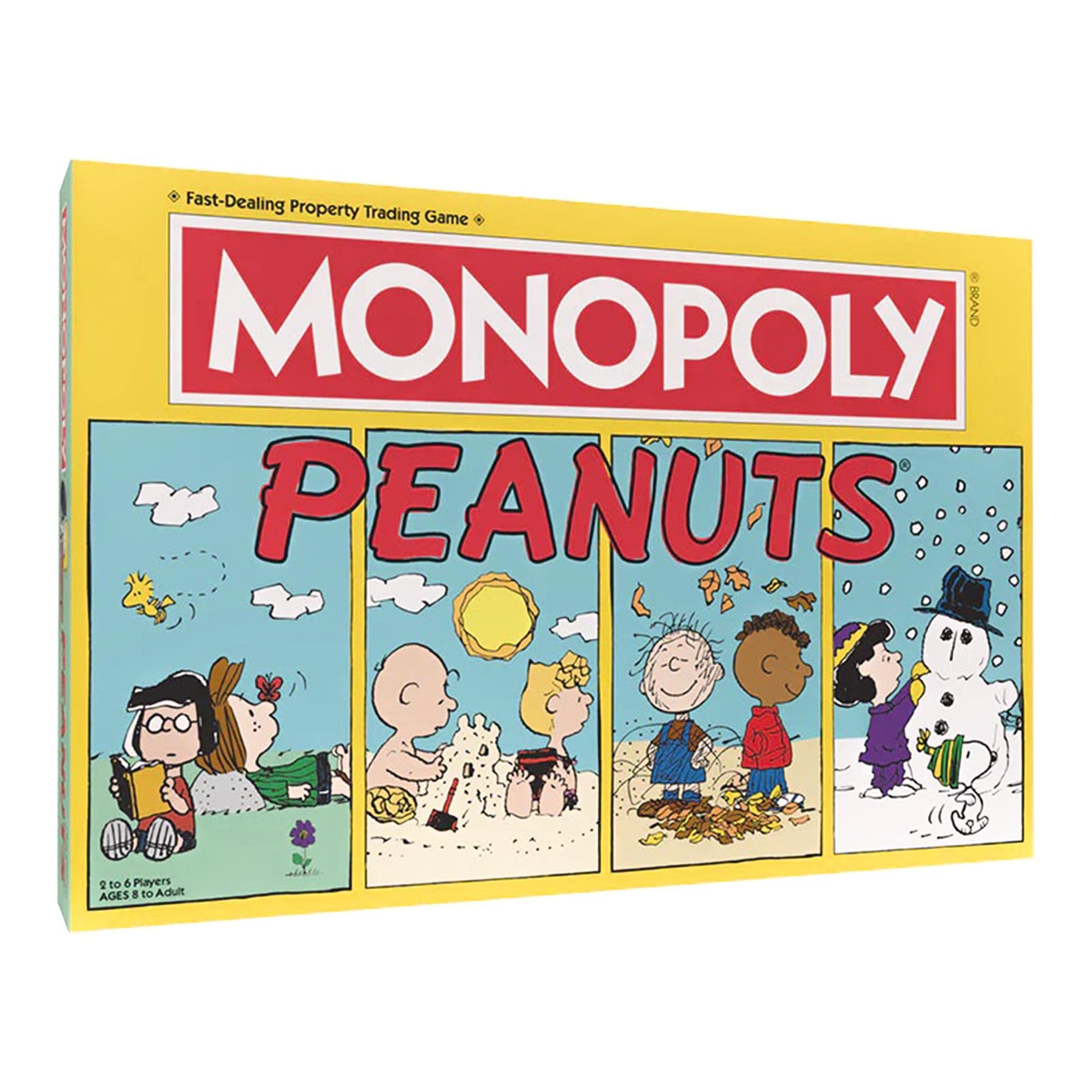 Foto 3 pulgar | Juego de Mesa Monopoly Peanuts Snoopy Sled - Edición Coleccionista