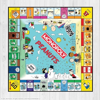 Foto 4 | Juego de Mesa Monopoly Peanuts Snoopy Sled - Edición Coleccionista