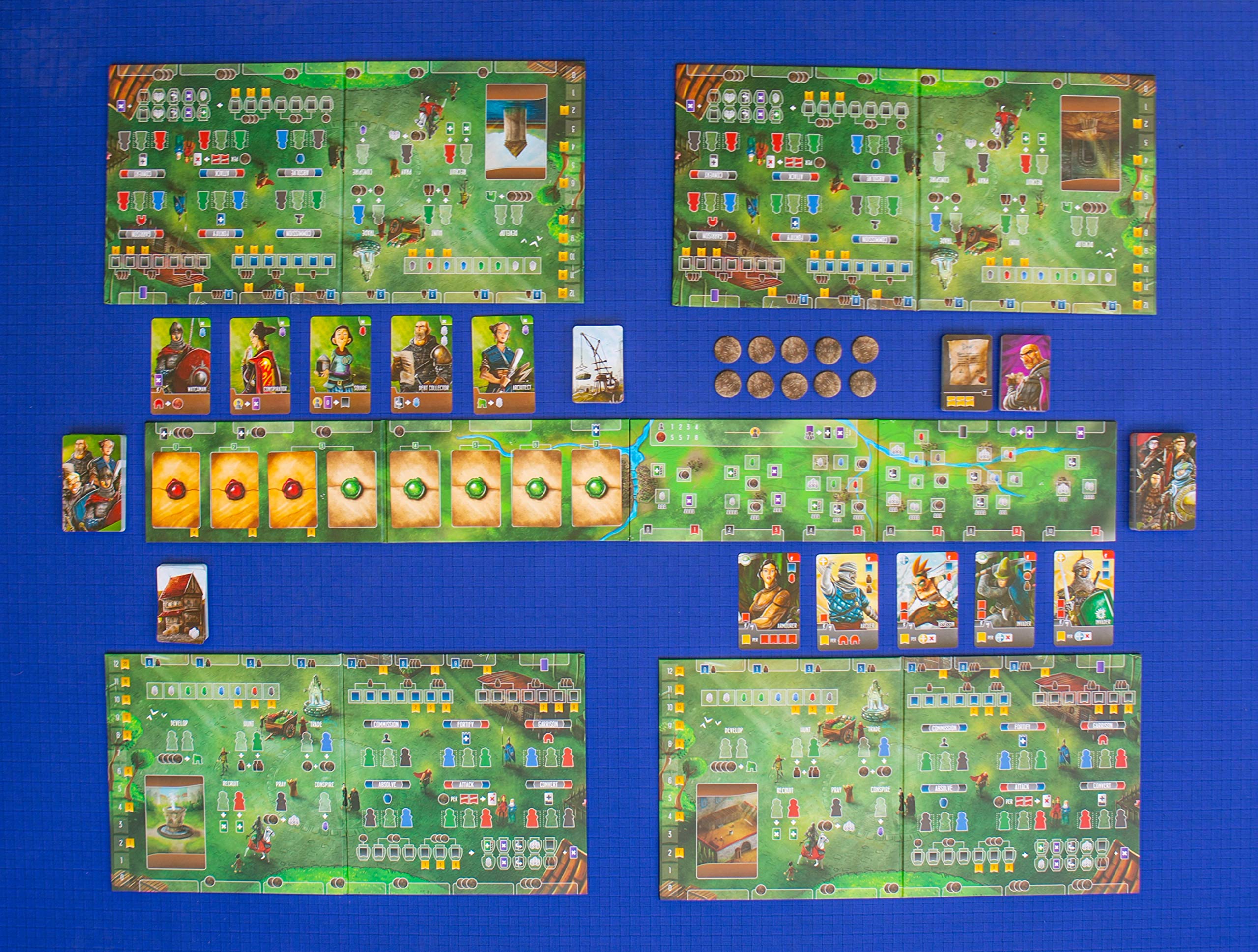 Foto 4 pulgar | Juego de Mesa Renegade Paladins Of The West Kingdom Strategy - Venta Internacional