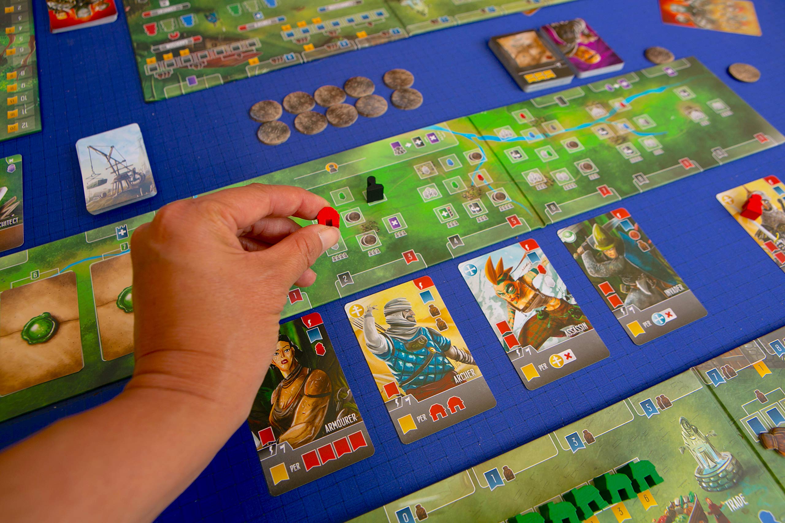 Foto 5 pulgar | Juego de Mesa Renegade Paladins Of The West Kingdom Strategy - Venta Internacional