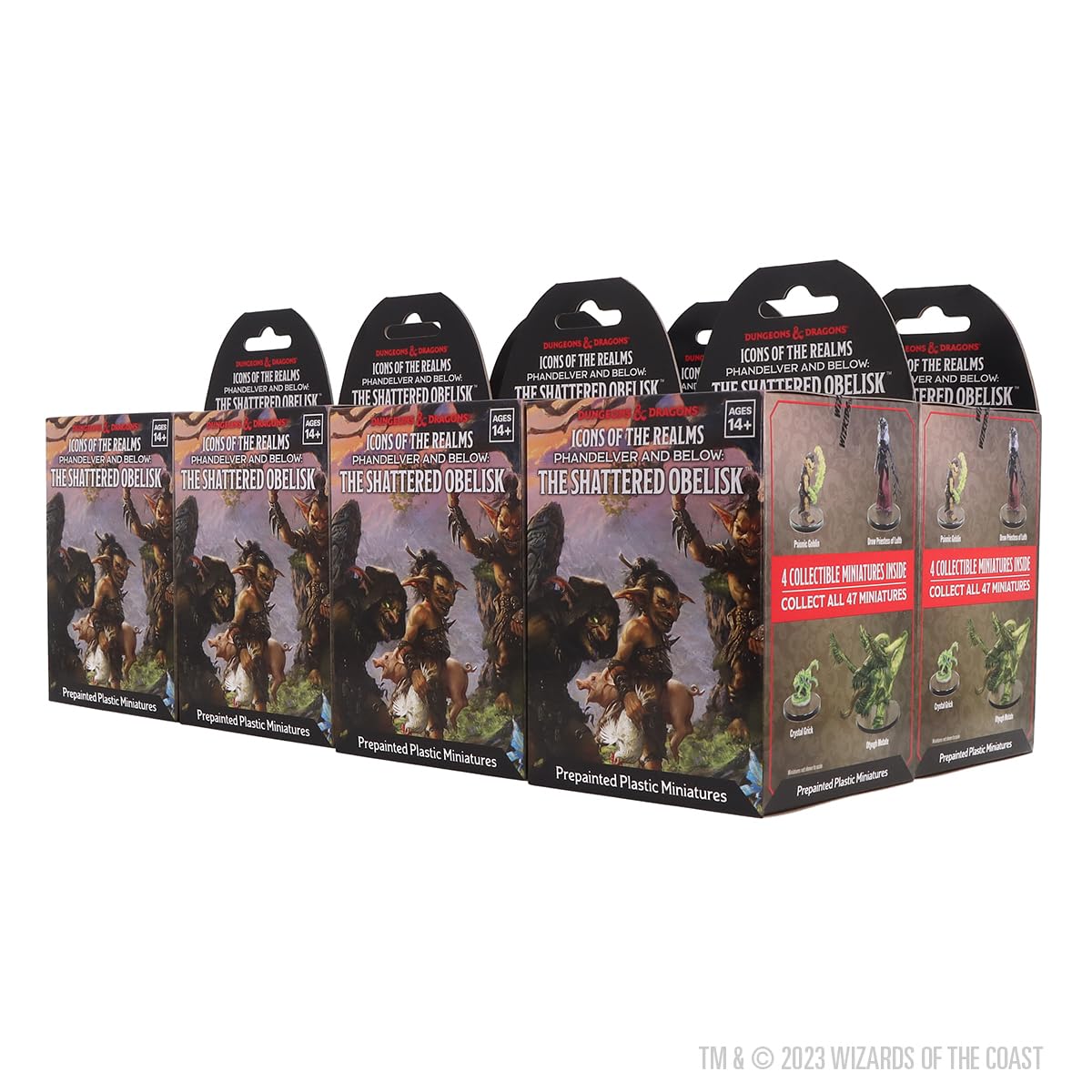 Foto 3 pulgar | Figuras WizKids D&D Icons Of The Realms Phandelver 8 Piezas al Azar - Venta Internacional