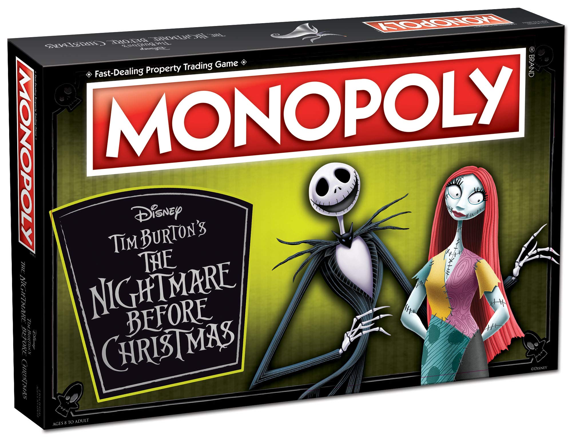 Foto 2 pulgar | Juego de Mesa Monopoly Disney Nightmare Before Christmas - Venta Internacional