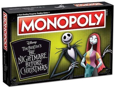 Foto 1 | Juego de Mesa Monopoly Disney Nightmare Before Christmas - Venta Internacional