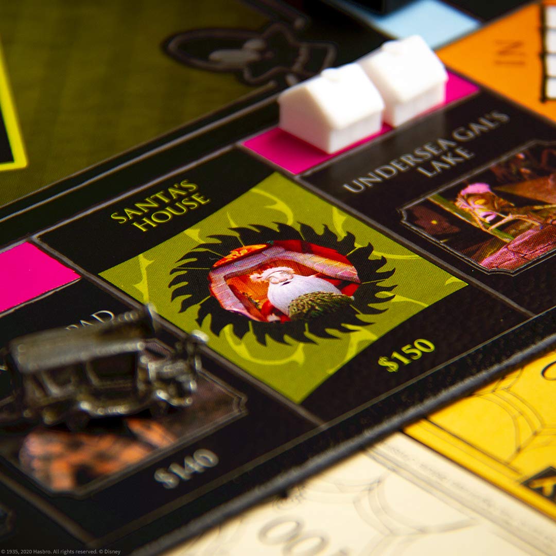 Foto 8 pulgar | Juego de Mesa Monopoly Disney Nightmare Before Christmas - Venta Internacional