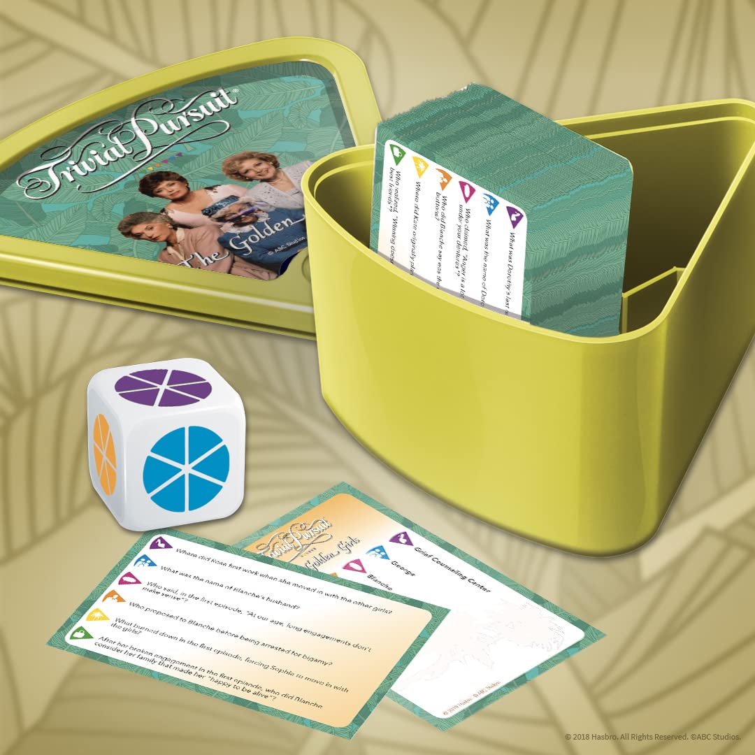 Foto 5 pulgar | Juego de Preguntas Trivial Pursuit Golden Girls TV Show - Venta Internacional