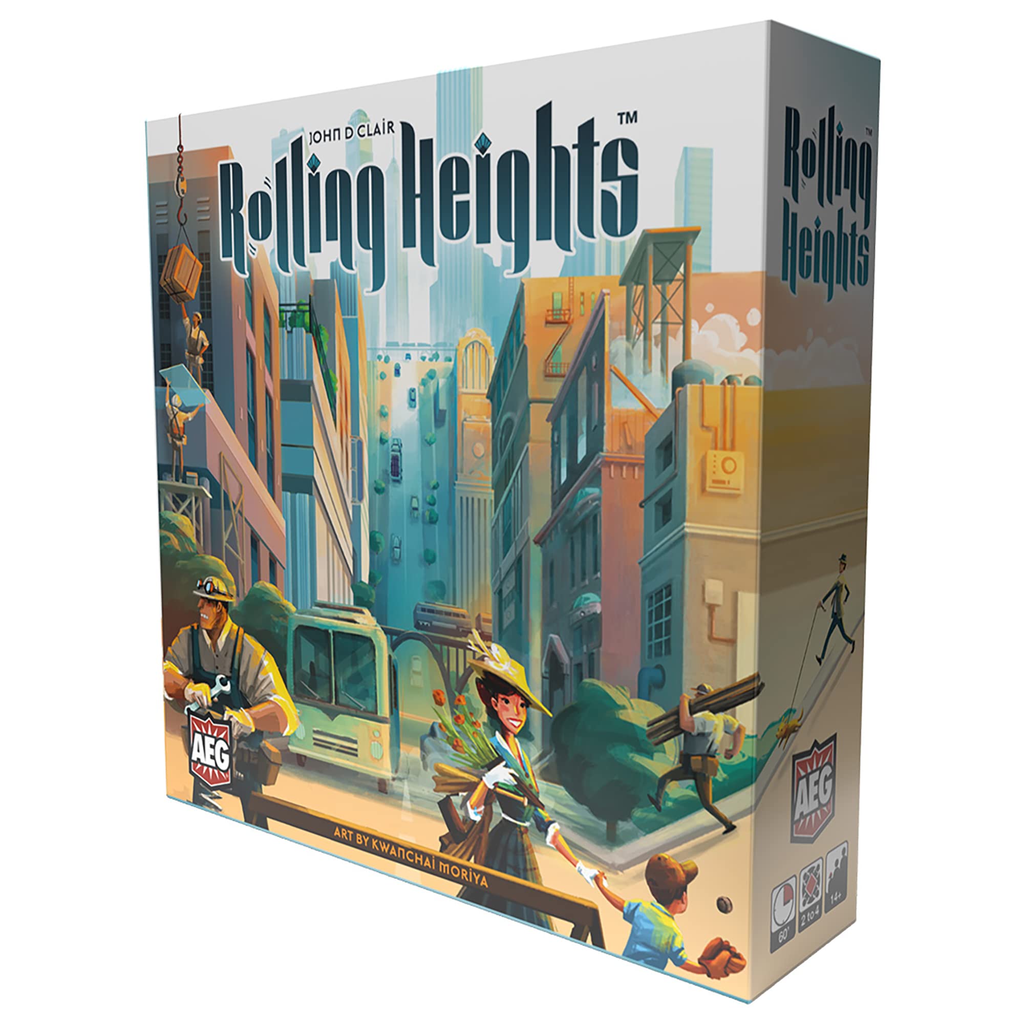 Foto 2 pulgar | Juego de Mesa AEG Rolling Heights Construction City 1920's - Venta Internacional