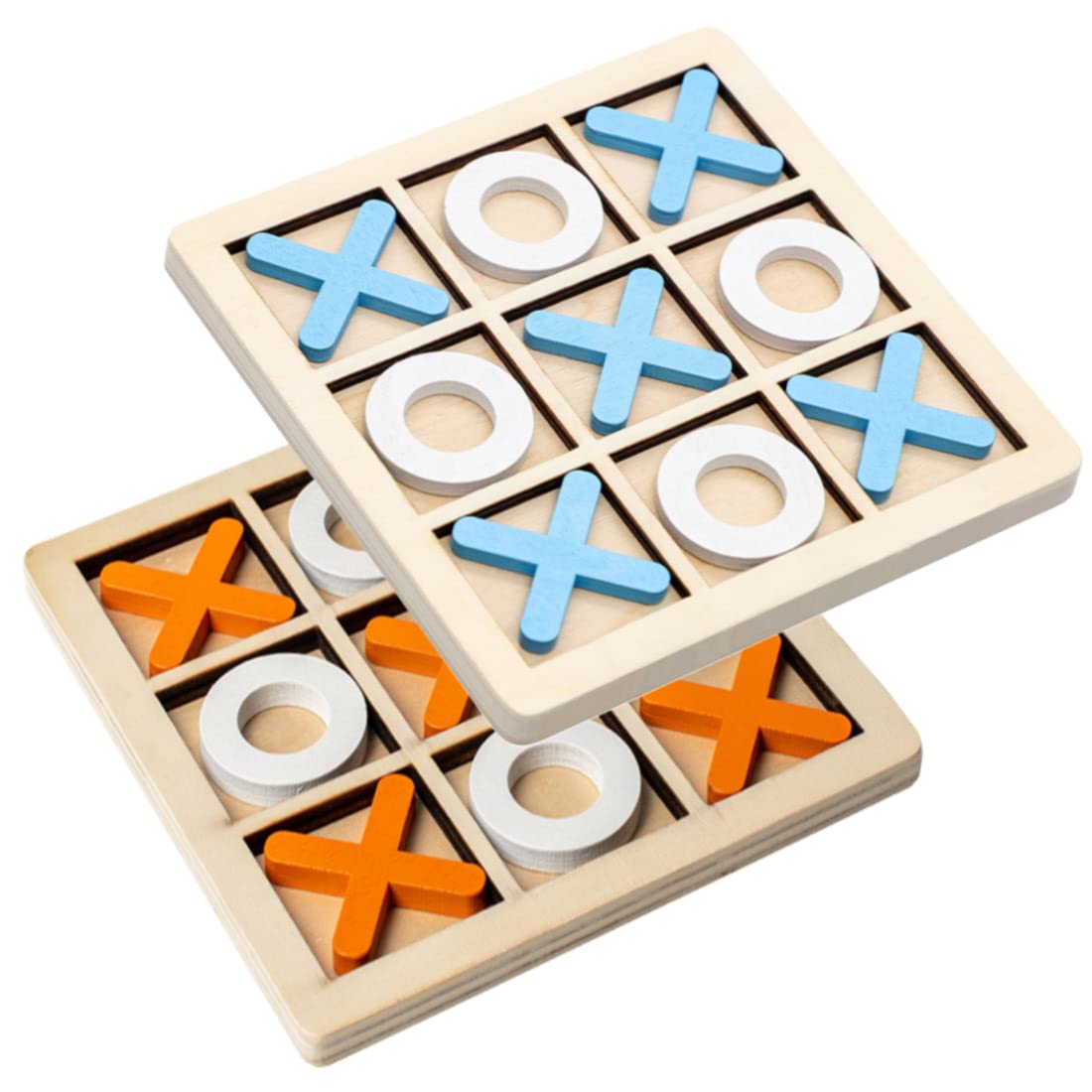 Foto 2 pulgar | Juego de Mesa Tic Tac Toe XO de Madera para Fiestas Familiares - Venta Internacional