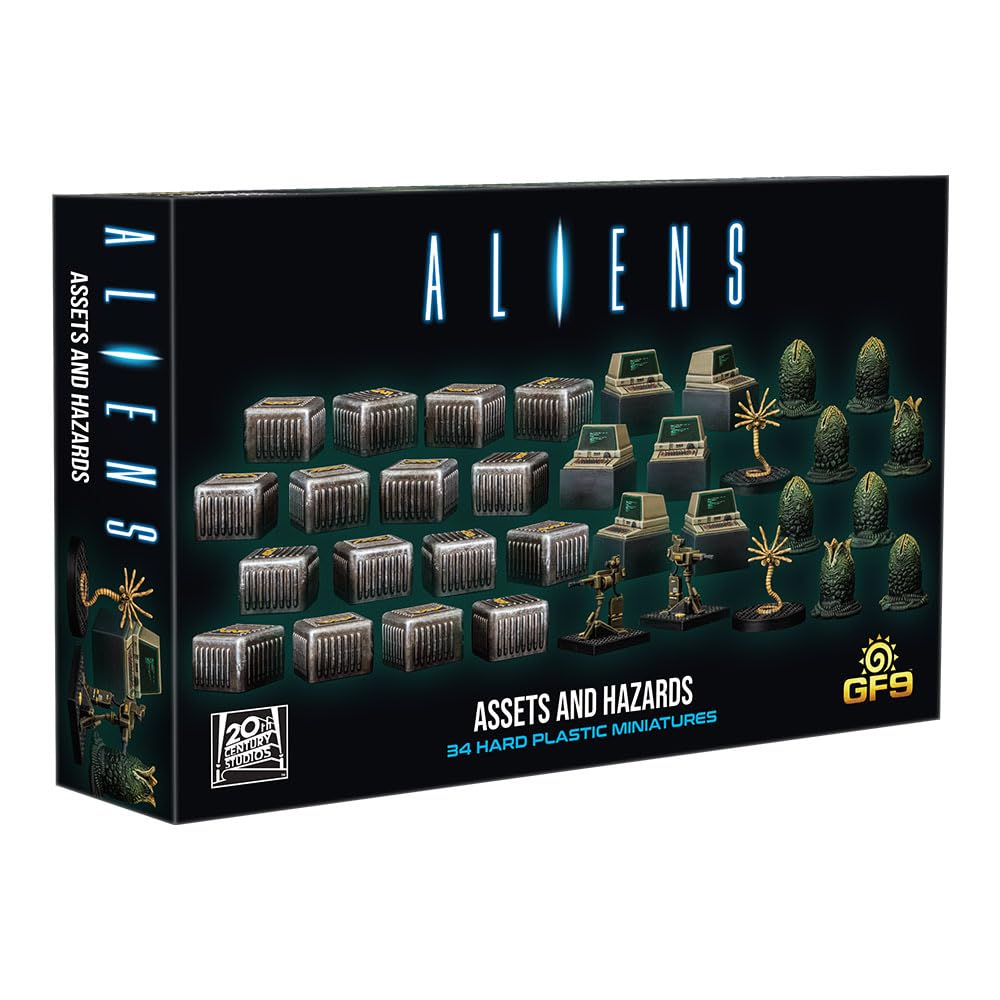 Foto 2 pulgar | Miniaturas: Gale Force Nine Aliens: Activos y Peligros 30 mm - Venta Internacional