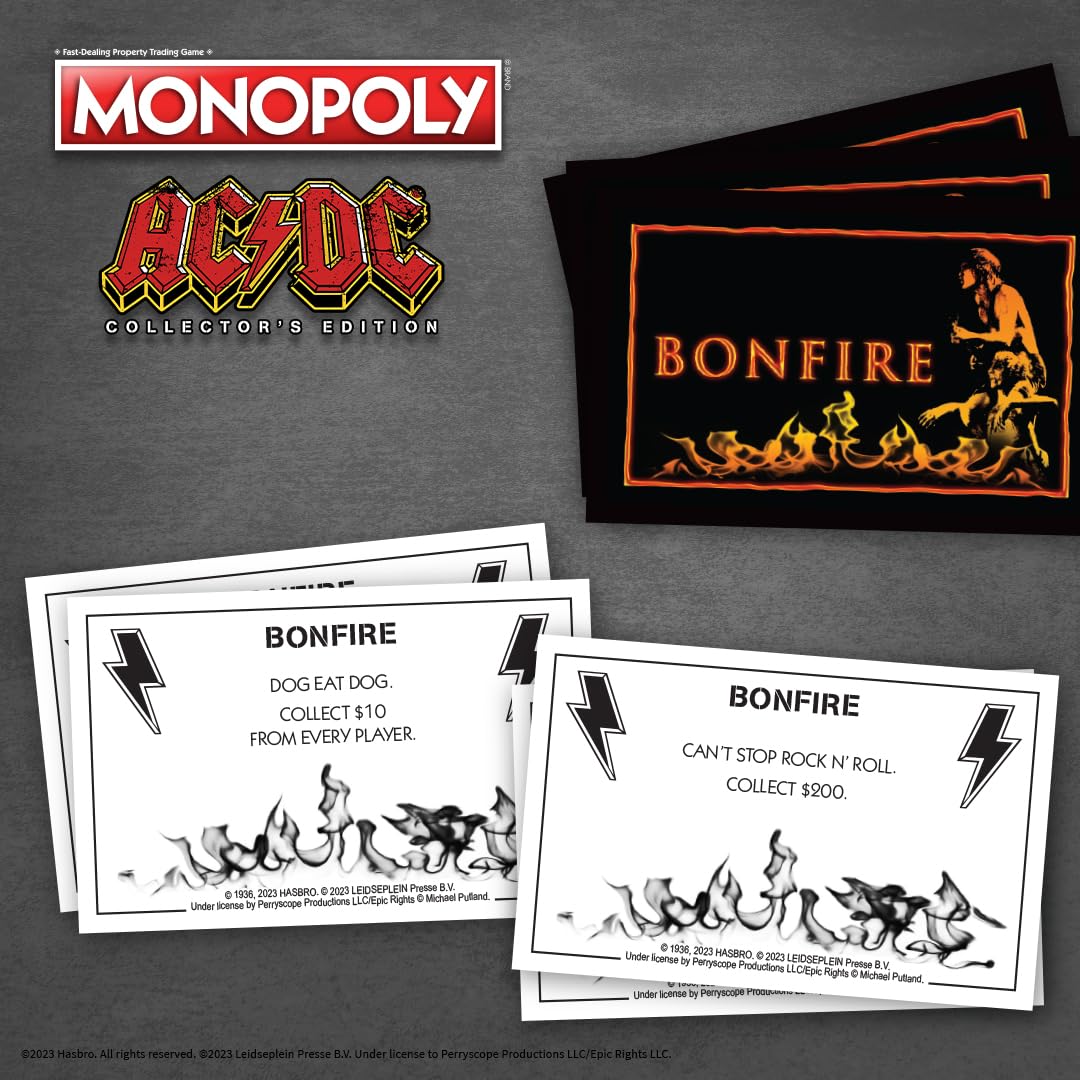 Foto 5 | Juego de Mesa Usapoly Monopoly Ac/dc Collector's Edition - Venta Internacional