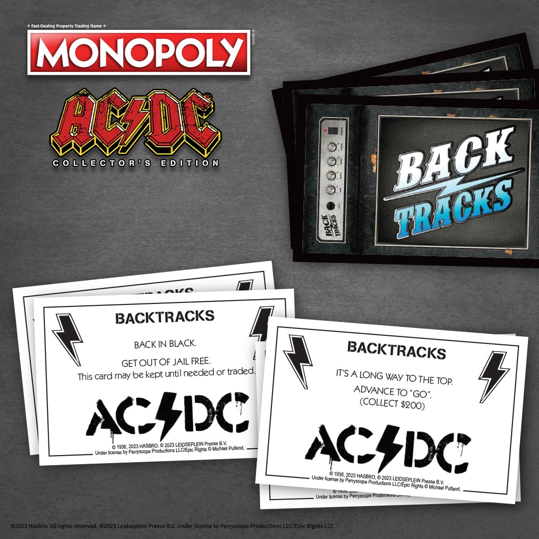 Foto 6 | Juego de Mesa Usapoly Monopoly Ac/dc Collector's Edition - Venta Internacional