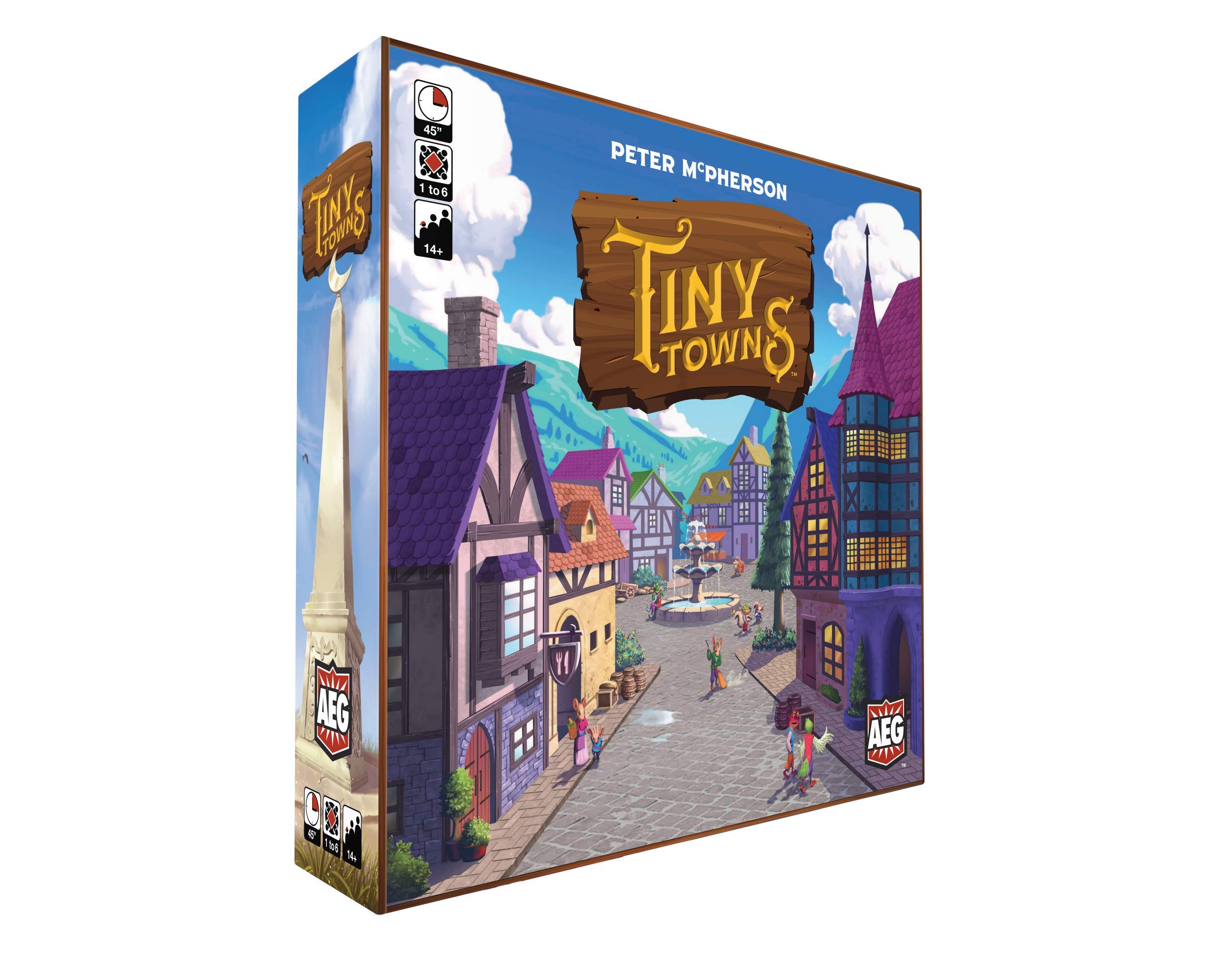 Foto 2 pulgar | Juego de Mesa Alderac Entertainment Group Tiny Towns - Venta Internacional