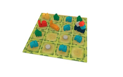 Foto 2 | Juego de Mesa Alderac Entertainment Group Tiny Towns - Venta Internacional