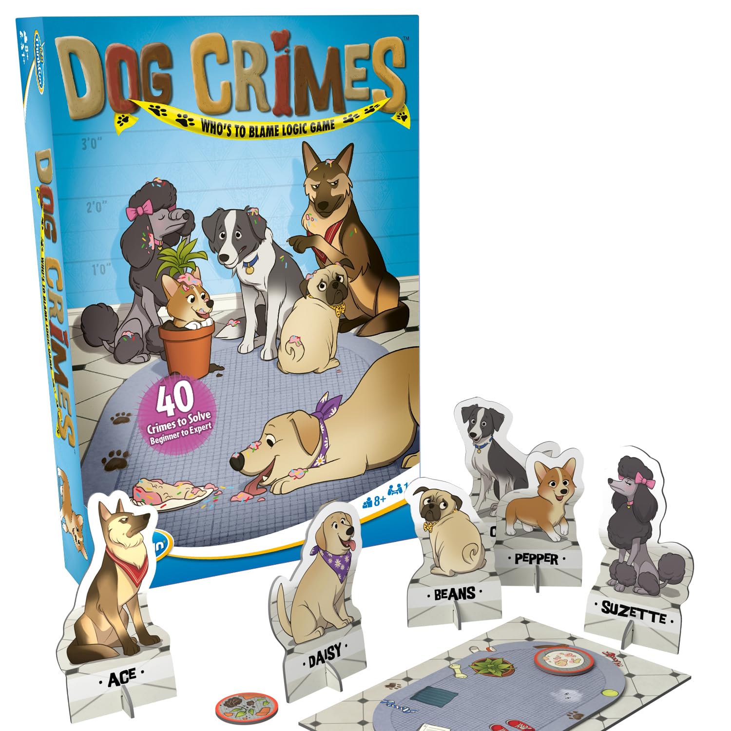 Foto 3 pulgar | Juego De Lógica Thinkfun Dog Crimes-Venta Internacional