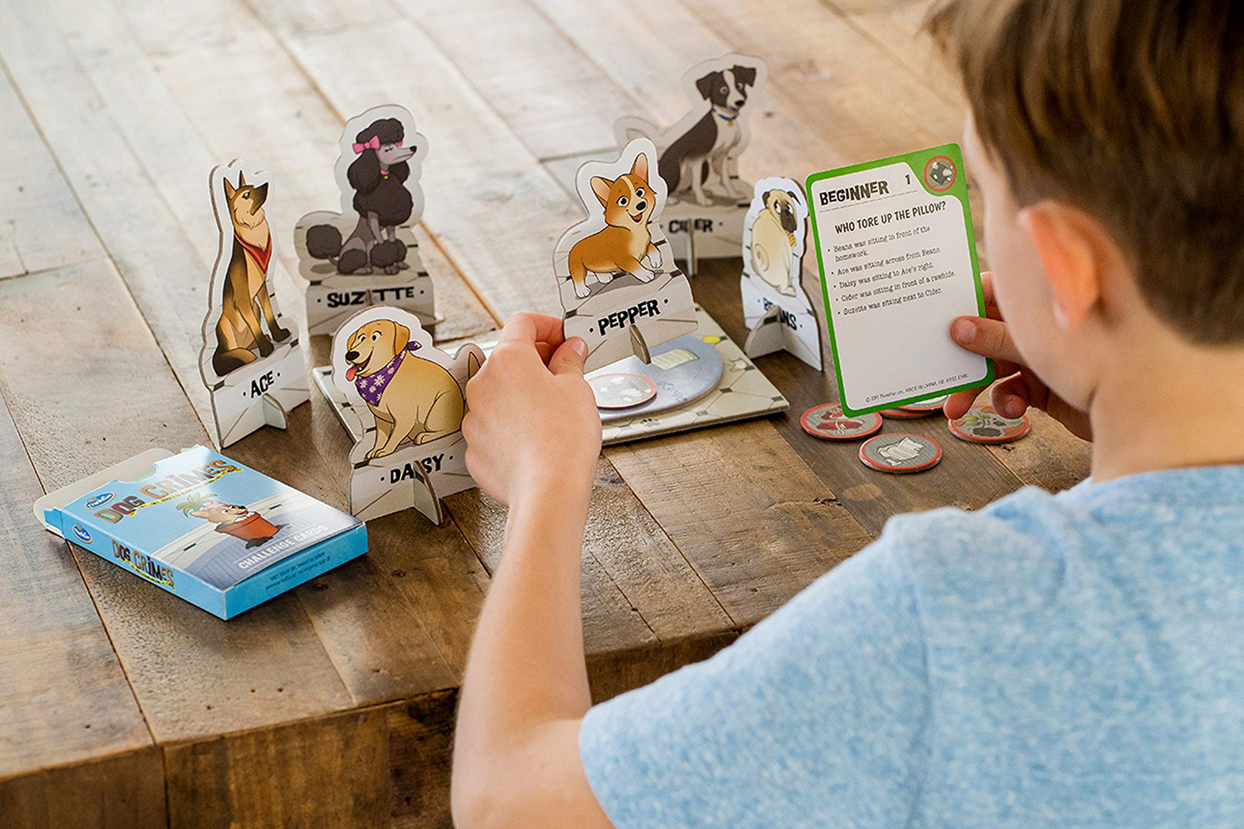 Foto 5 pulgar | Juego De Lógica Thinkfun Dog Crimes-Venta Internacional
