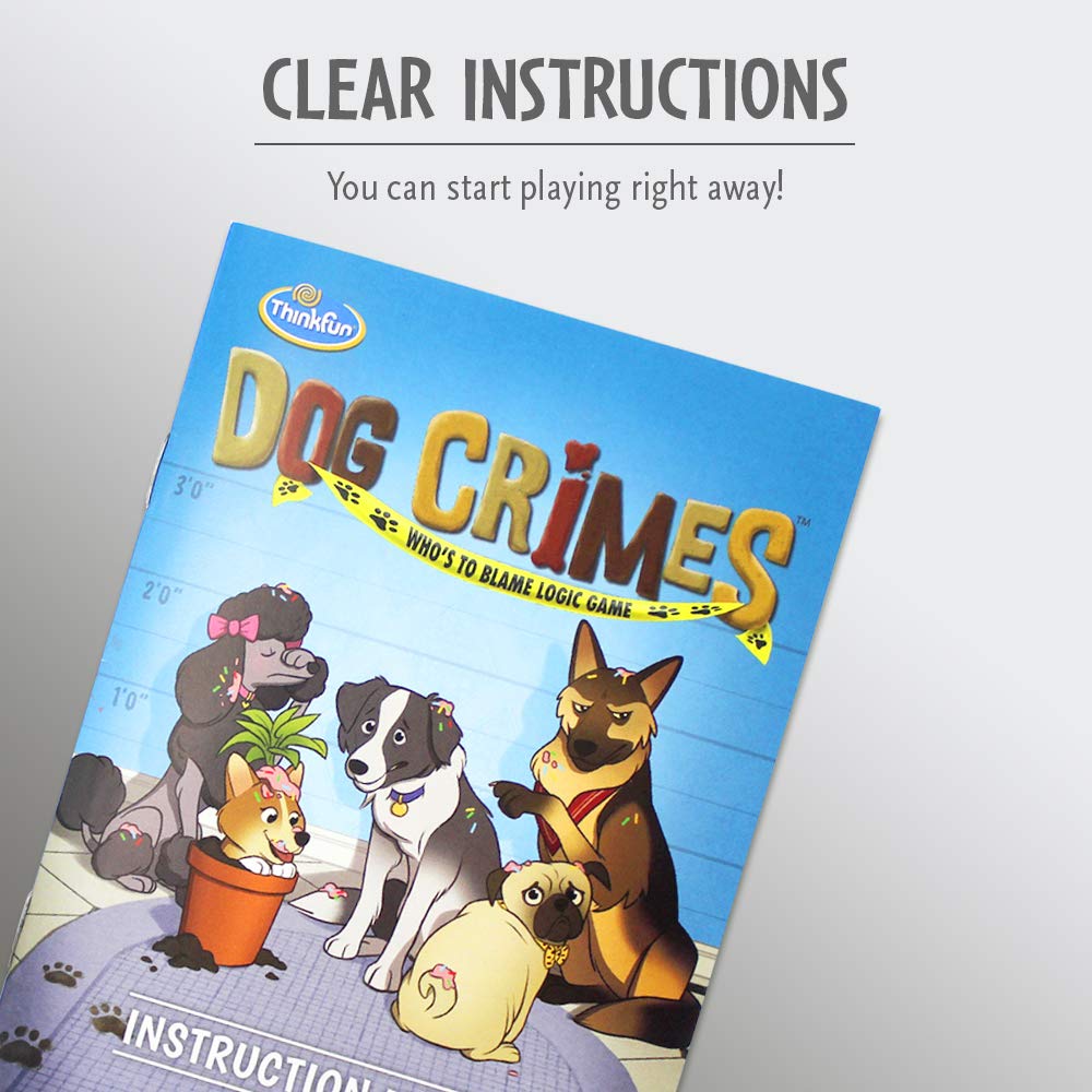 Foto 8 pulgar | Juego De Lógica Thinkfun Dog Crimes-Venta Internacional