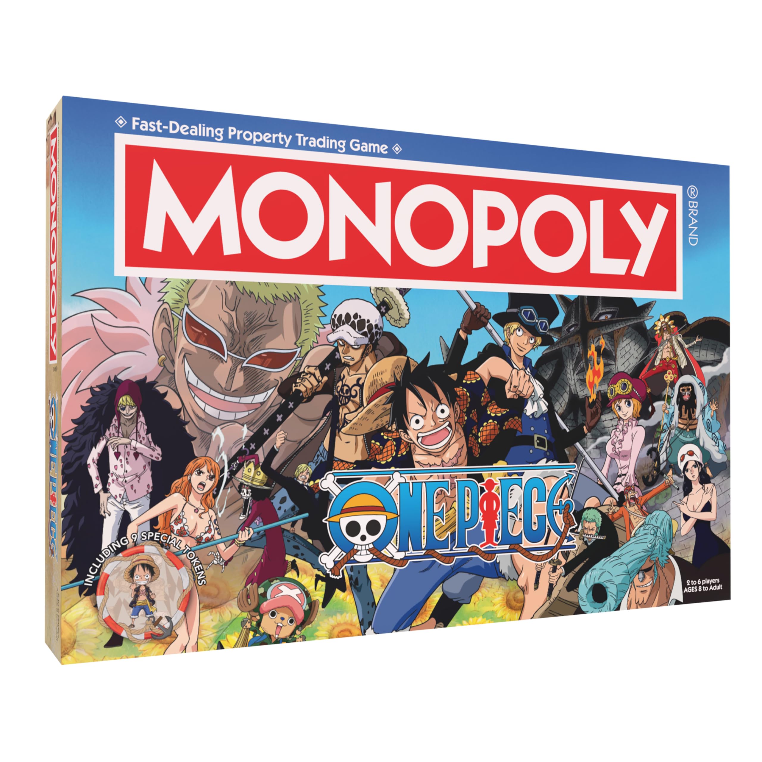 Foto 2 pulgar | Juego de Mesa Usaopoly Monopoly Edición One Piece - Venta Internacional