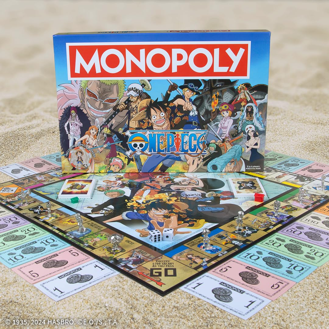 Foto 7 pulgar | Juego de Mesa Usaopoly Monopoly Edición One Piece - Venta Internacional