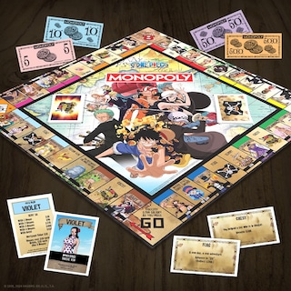 Foto 7 | Juego de Mesa Usaopoly Monopoly Edición One Piece - Venta Internacional