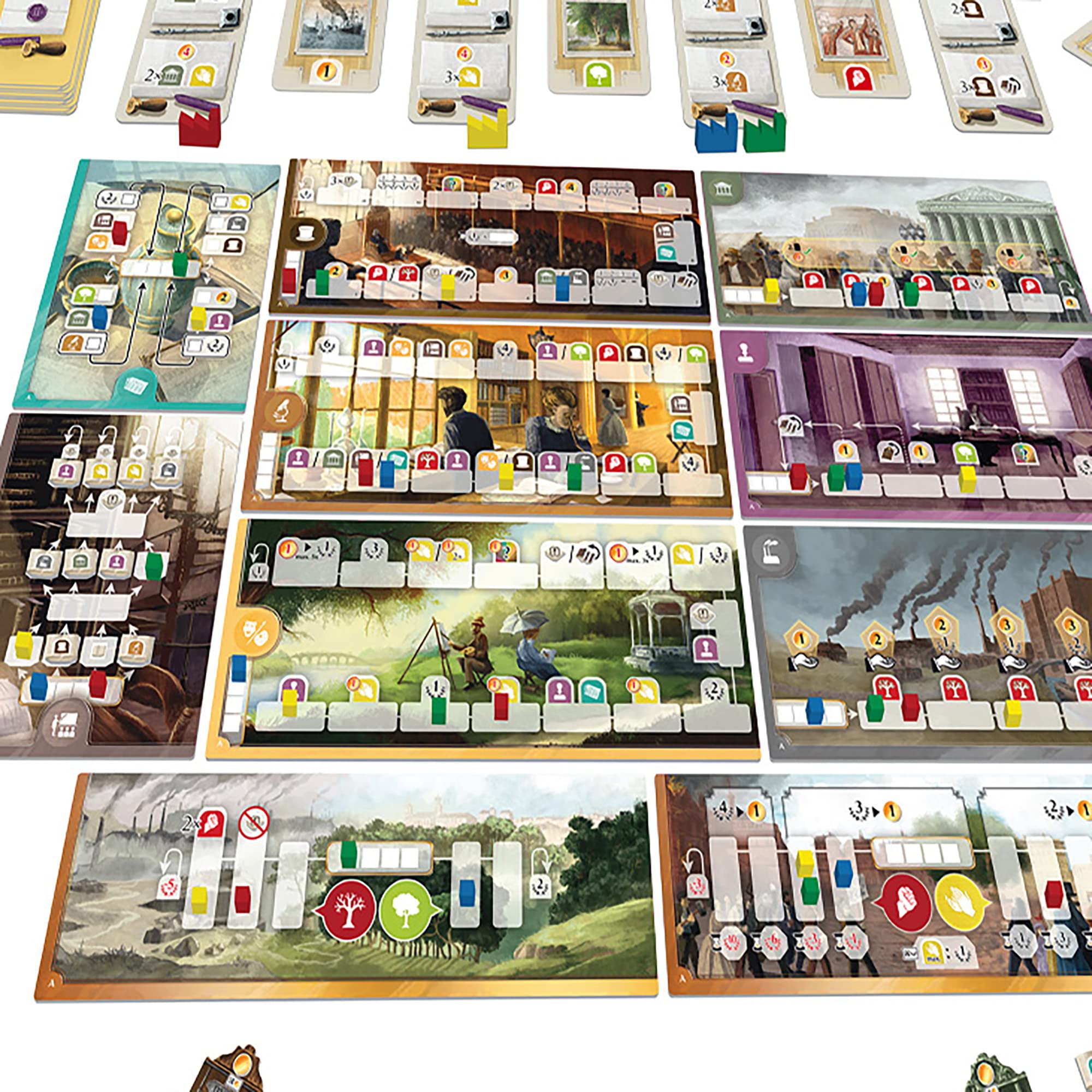 Foto 6 pulgar | Juego De Mesa Capstone Games Rise City Building- Venta Internacional