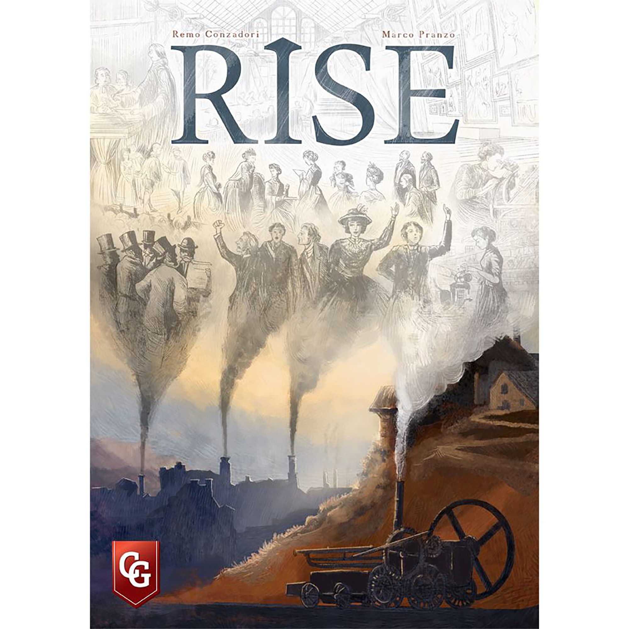 Foto 7 pulgar | Juego De Mesa Capstone Games Rise City Building- Venta Internacional