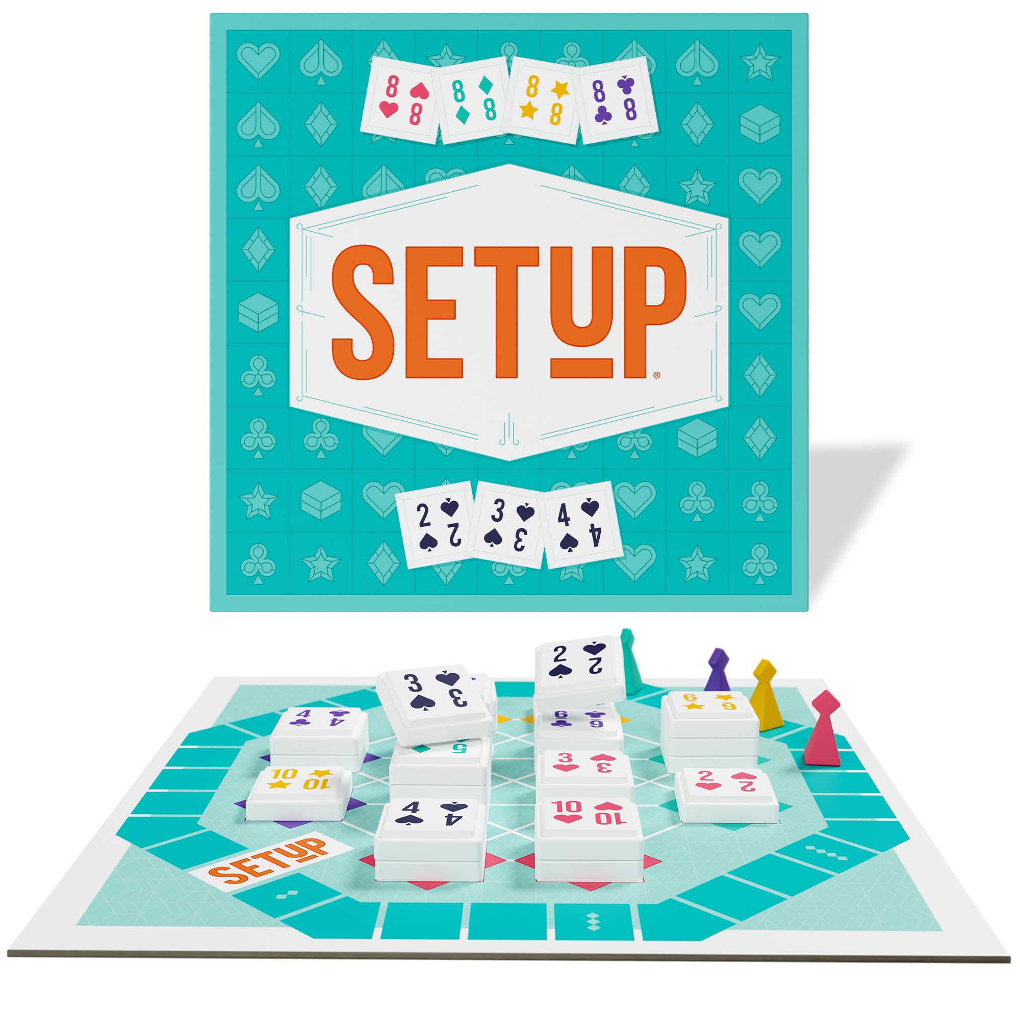 Foto 1 | Juego de Mesa Bezzerwizzer Setup Rummy Style para Mayores de 8 Años