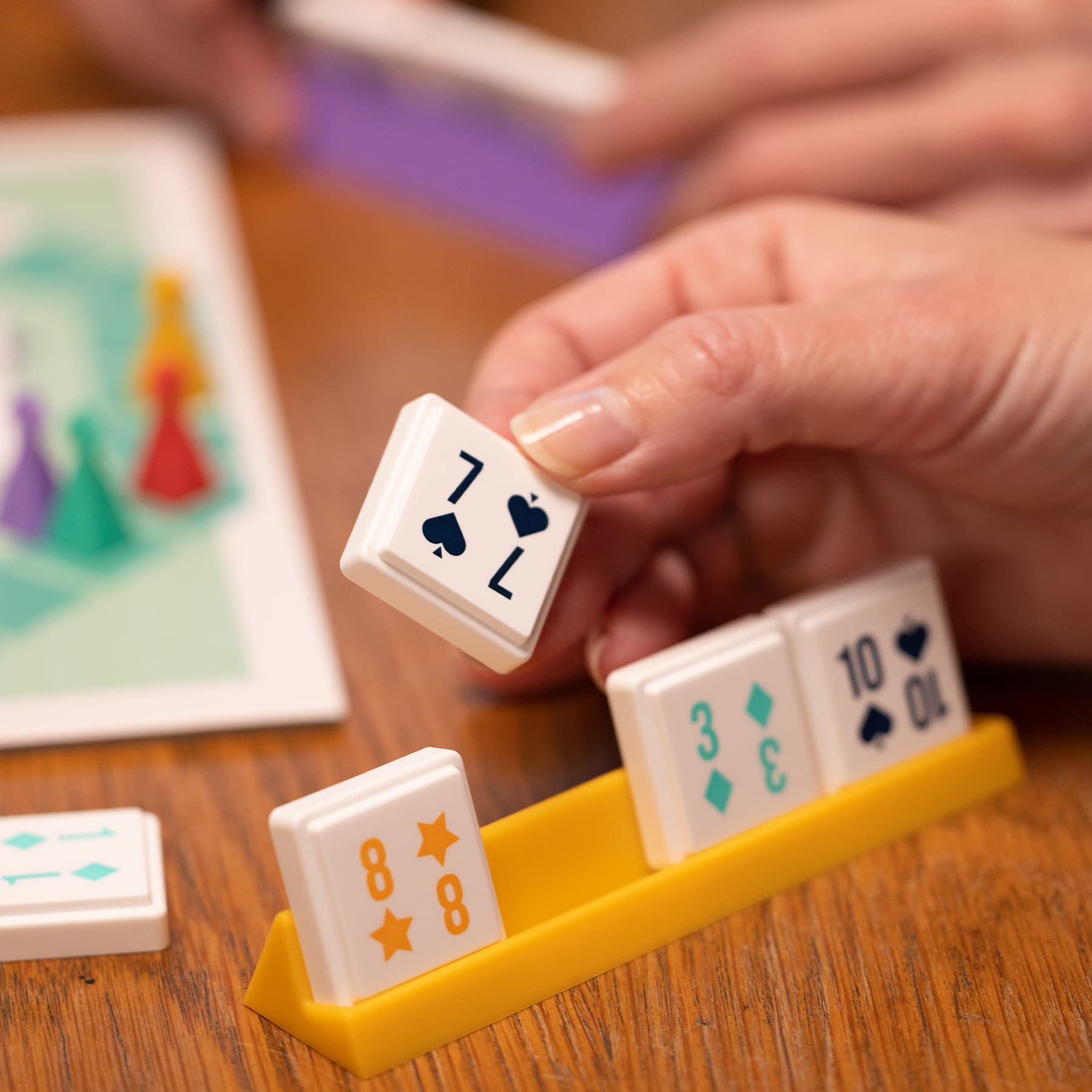 Foto 6 pulgar | Juego de Mesa Bezzerwizzer Setup Rummy Style para Mayores de 8 Años
