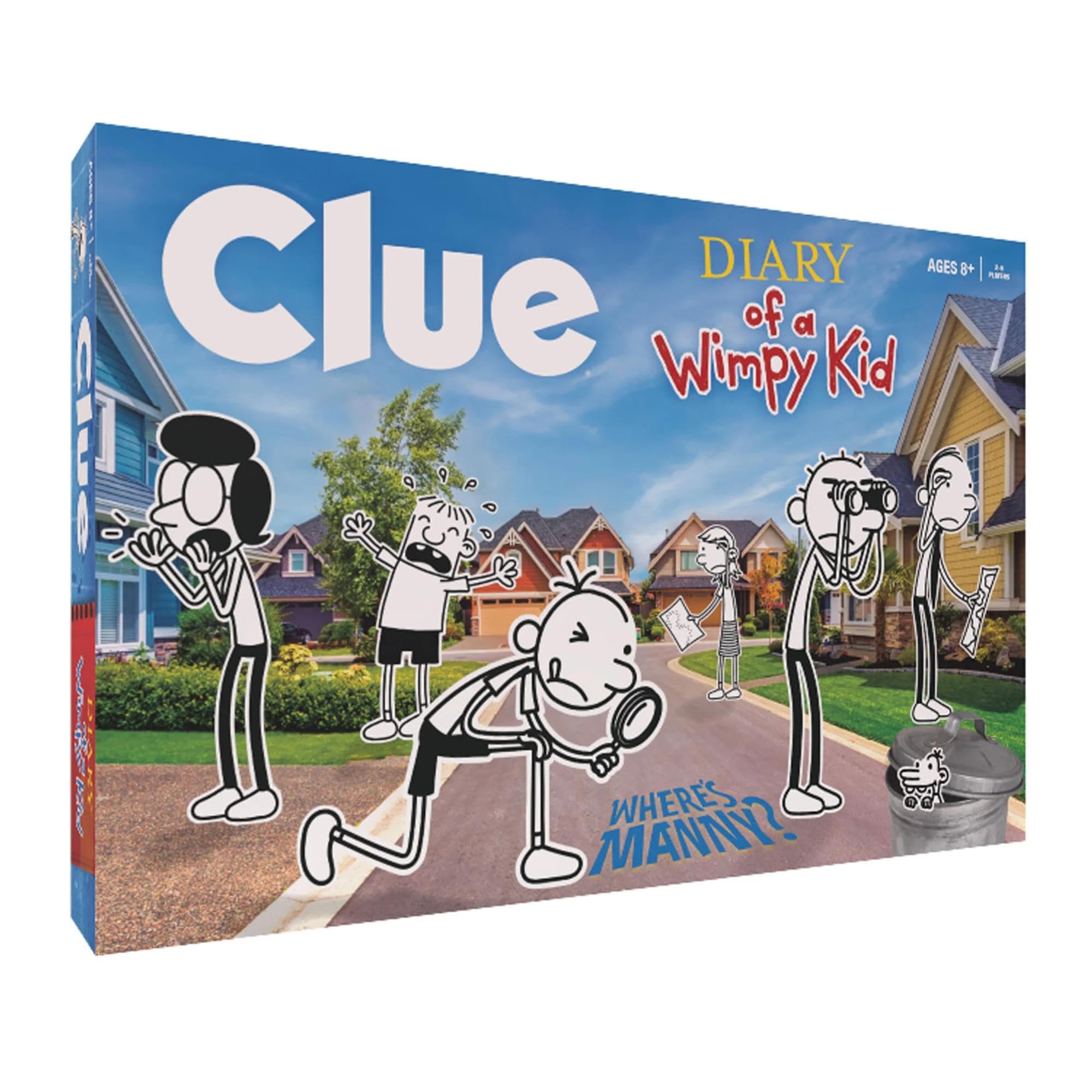 Foto 2 pulgar | Juego de Mesa Usapoly Clue: Diary of a Wimpy Kid - Venta Internacional