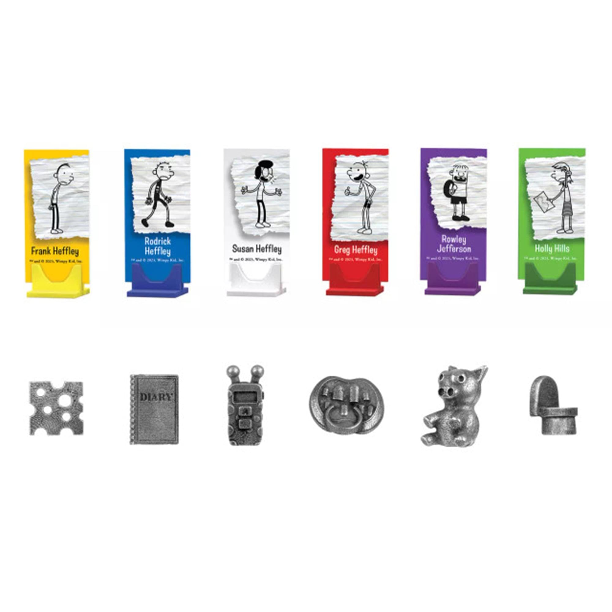 Foto 3 | Juego de Mesa Usapoly Clue: Diary of a Wimpy Kid - Venta Internacional