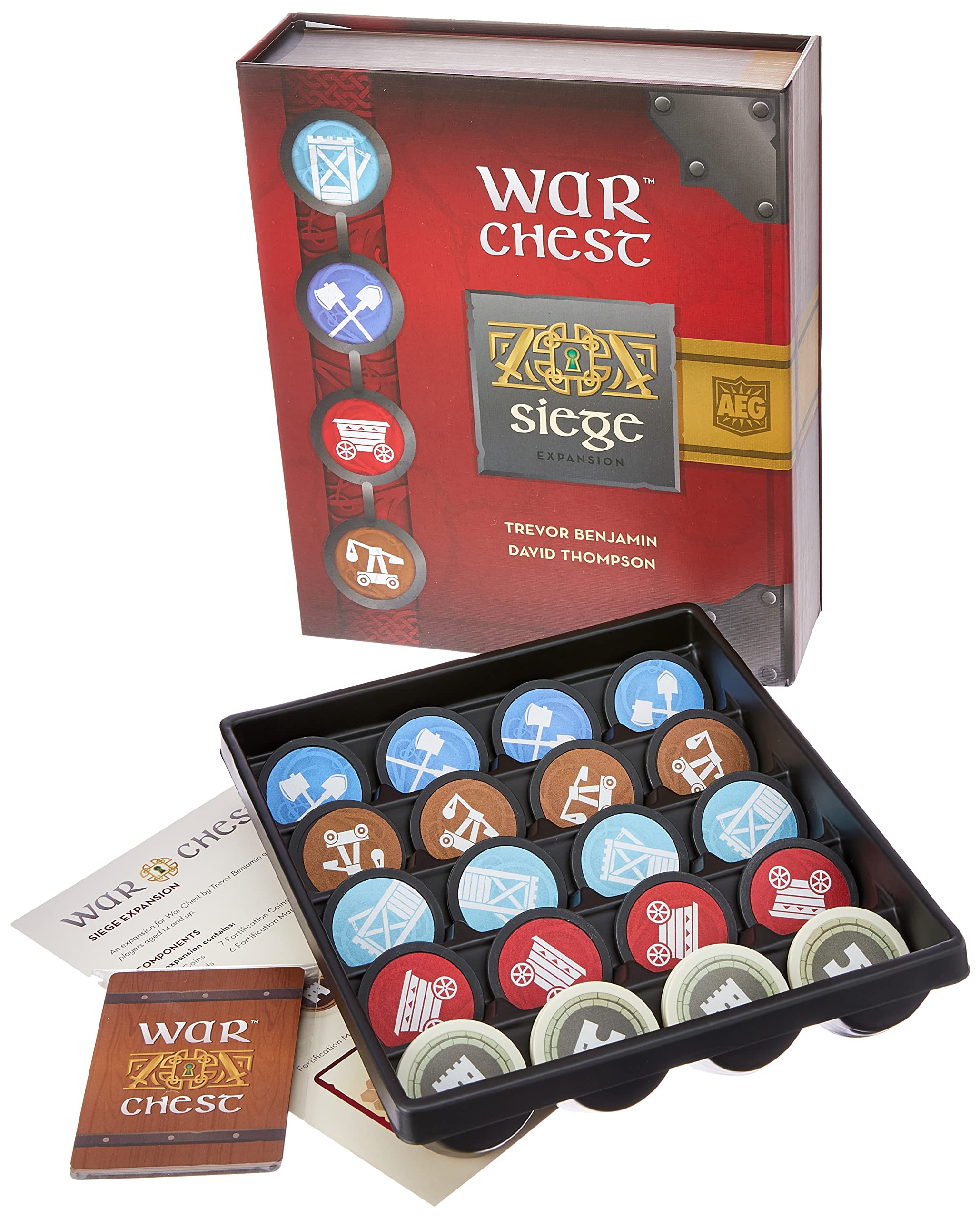 Foto 2 pulgar | Juego de Mesa AEG War Chest Siege Expansion - Venta Internacional