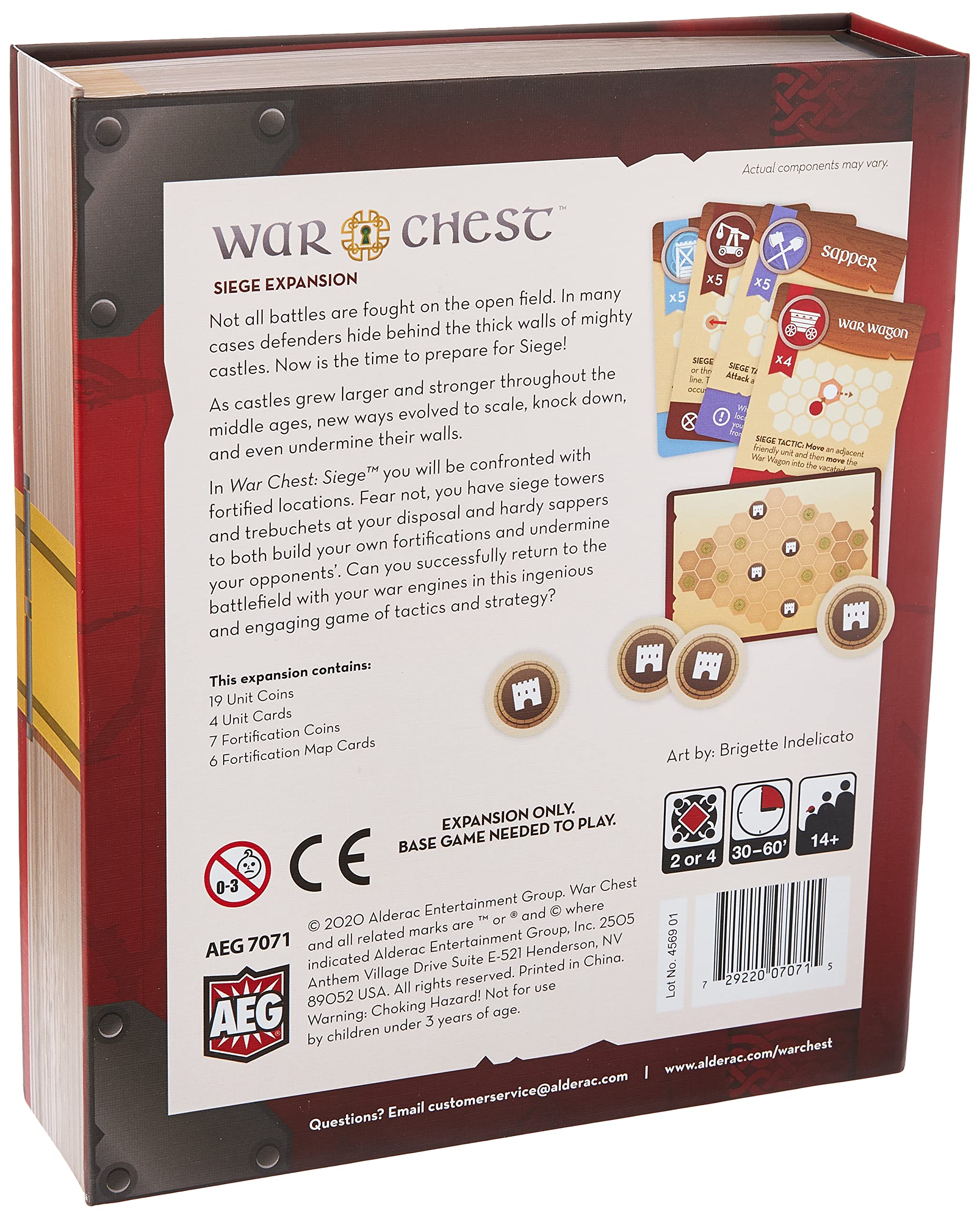 Foto 3 pulgar | Juego de Mesa AEG War Chest Siege Expansion - Venta Internacional