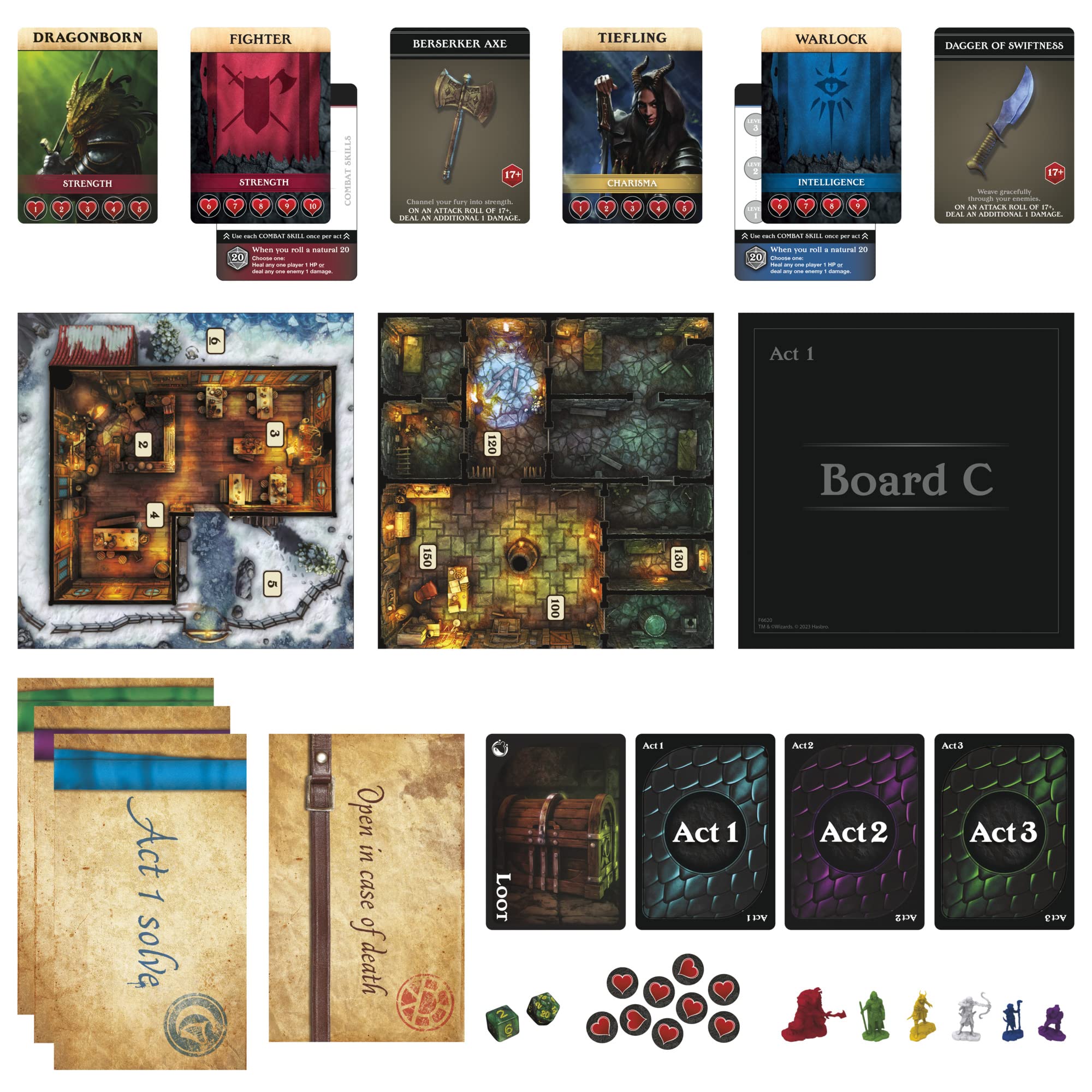 Foto 4 pulgar | Juego de Mesa Hasbro Gaming Dungeons & Dragons Bedlam In Neverwinter - Venta Internacional