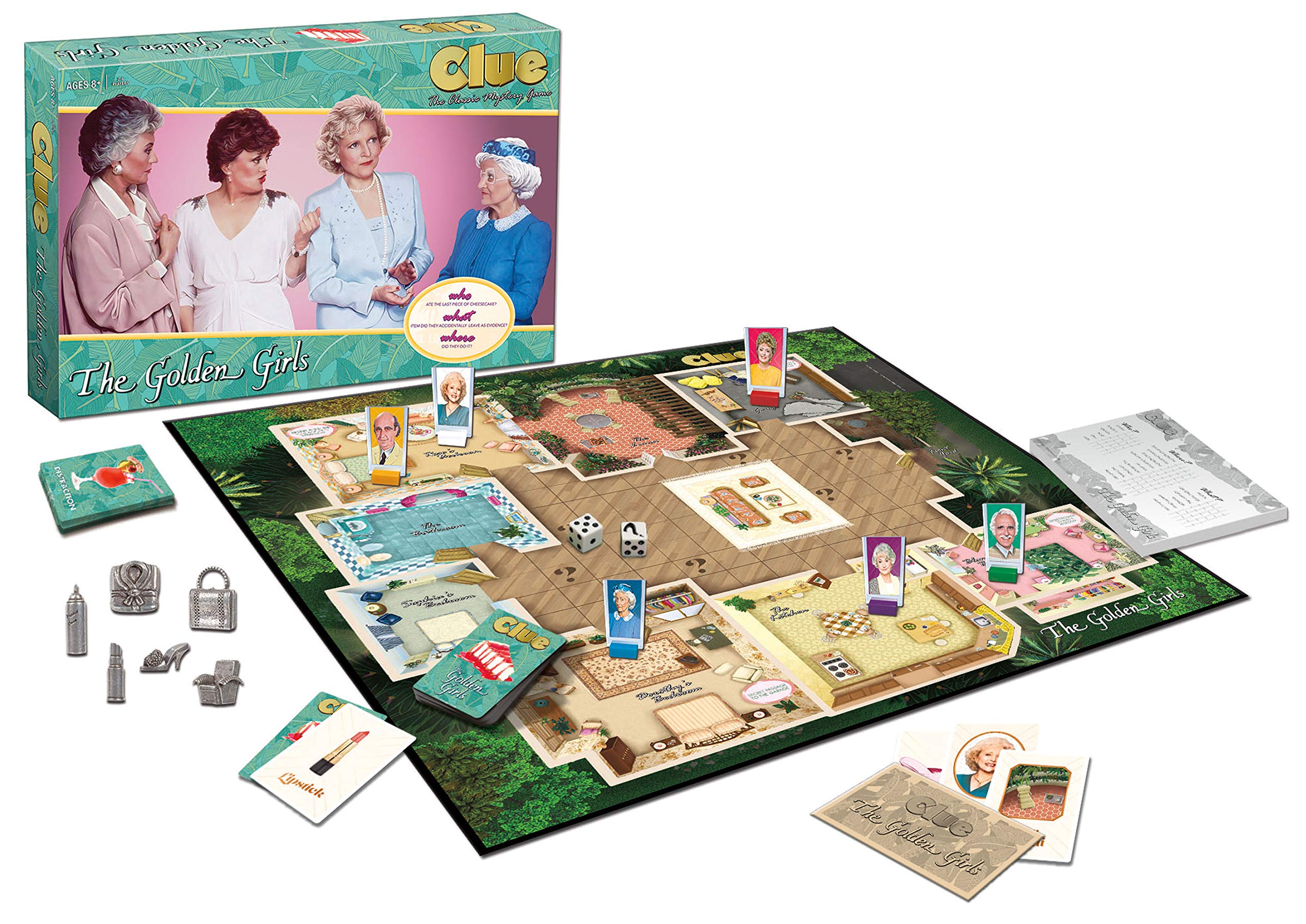 Foto 3 pulgar | Juego de Mesa Clue con Temática The Golden Girls - Venta Internacional