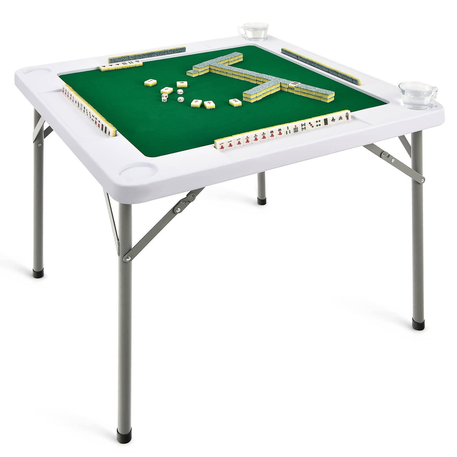 Foto 2 pulgar | Mesa Mahjong Plegable Gotoplay con Tablero de Pvc Verde - Venta Internacional